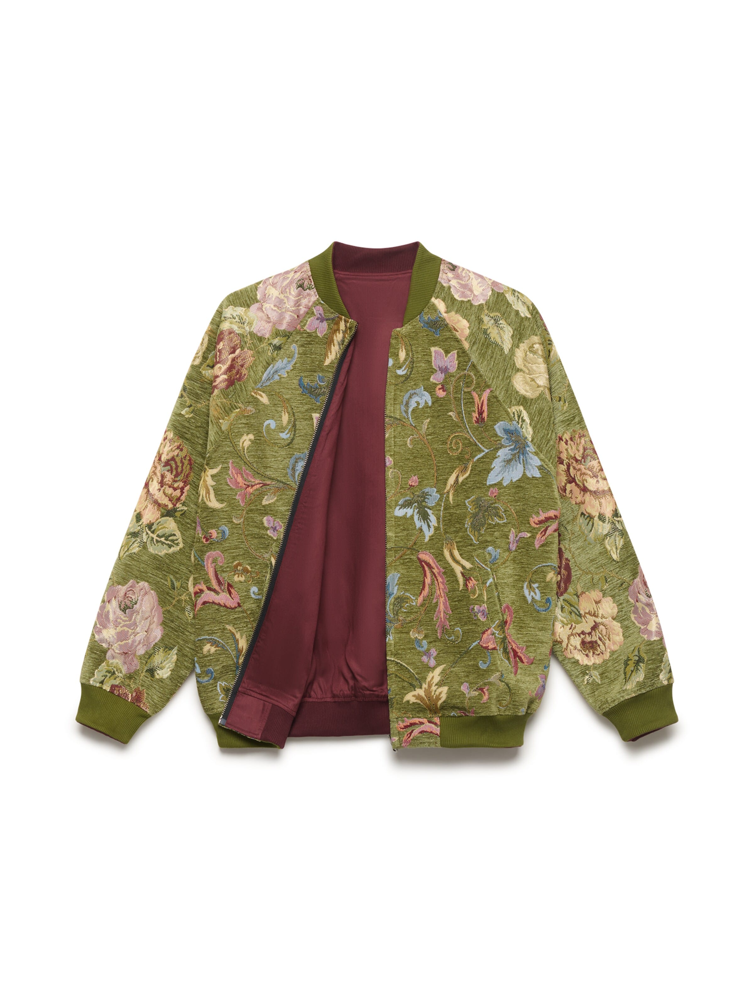 Yahmo Between-Season Jacket 'Jette' in Green: front