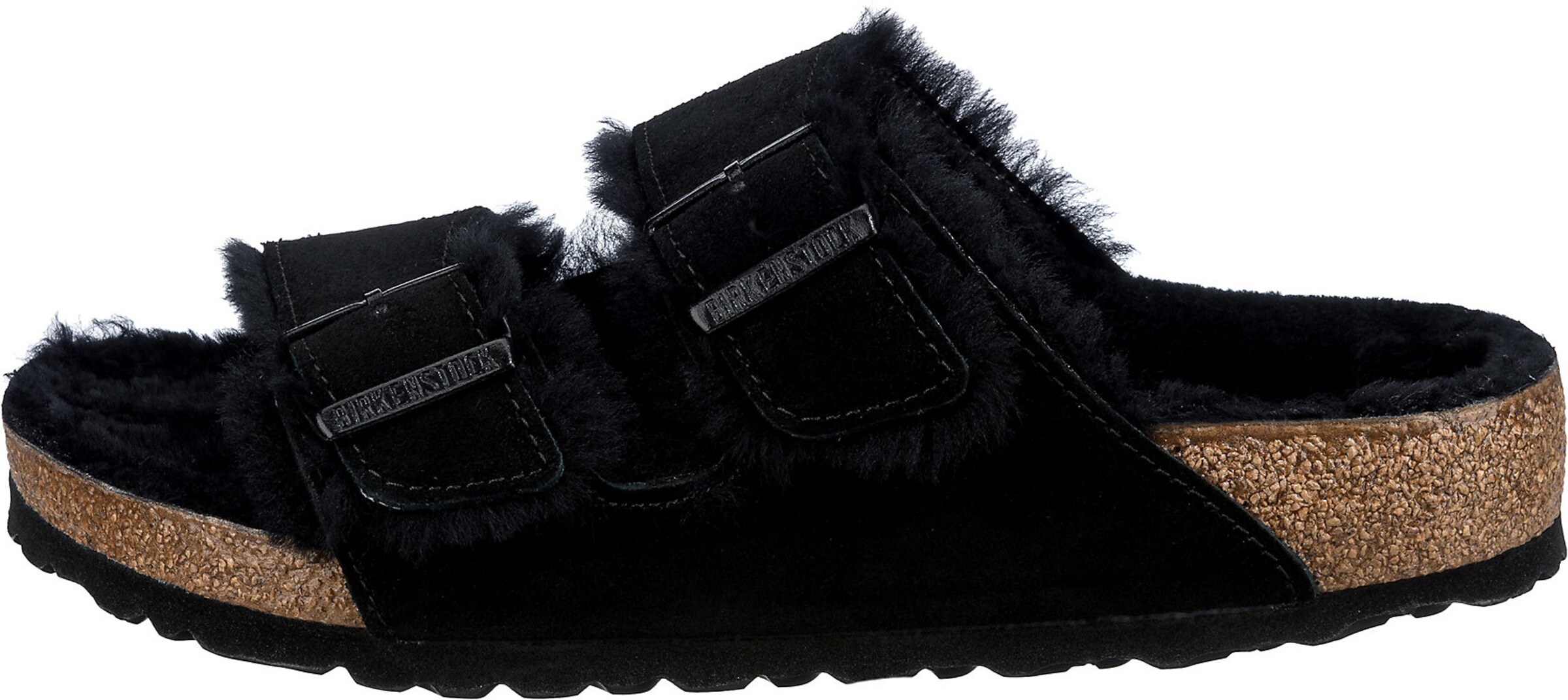 Saboți 'Arizona' de la BIRKENSTOCK pe negru