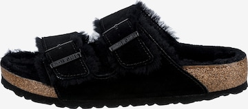 BIRKENSTOCK Pantolette 'Arizona' in Schwarz