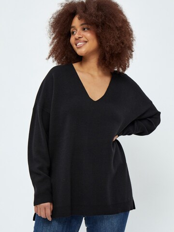 Pull-over 'Rosalia' Peppercorn en noir : devant