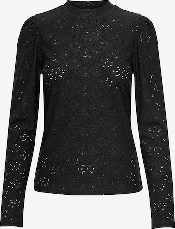 ONLY - Camiseta 'ONLSmilla' en negro: frente