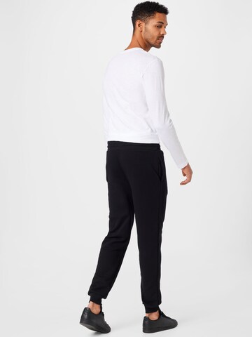 River Island Tapered Παντελόνι σε μαύρο