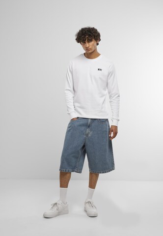 Mister Tee Sweatshirt 'NYC Wording' in Weiß