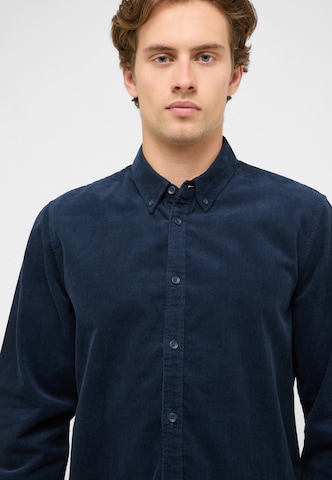 MUSTANG Regular fit Button Up Shirt ' Iowa ' in Blue