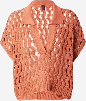 Stefanel Sweater in Orange: front