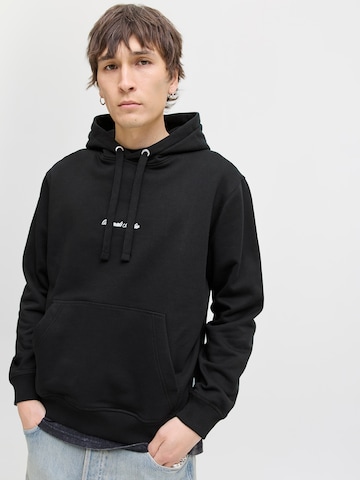JACK & JONES Μπλούζα φούτερ 'JORNORREBRO' σε μαύρο