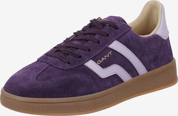 Baskets basses 'Cuzima' GANT en violet : devant