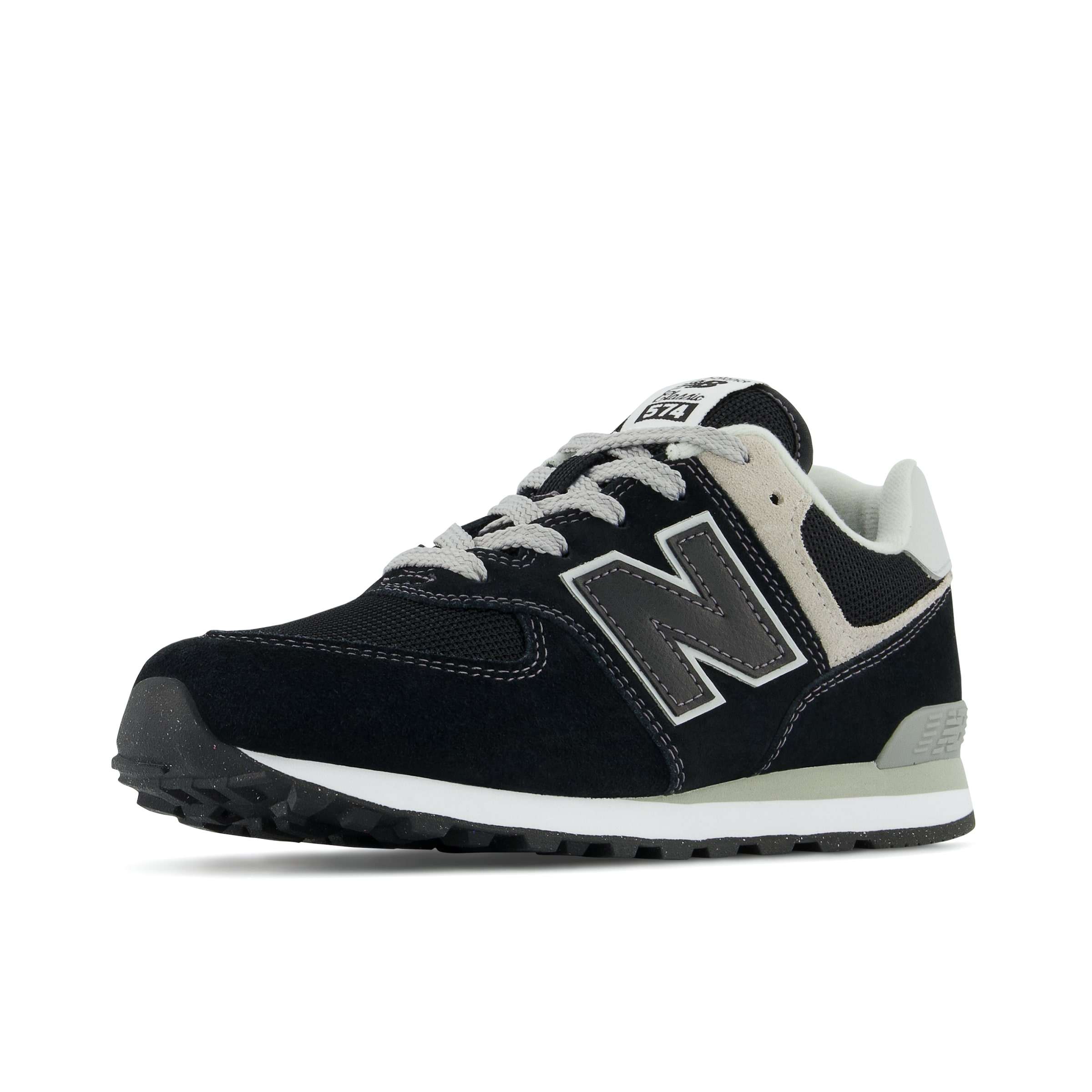 Baskets '574' new balance en noir : devant