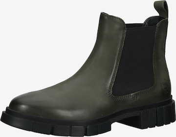 bugatti Lace-Up Ankle Boots 'Fiona' in Green: front