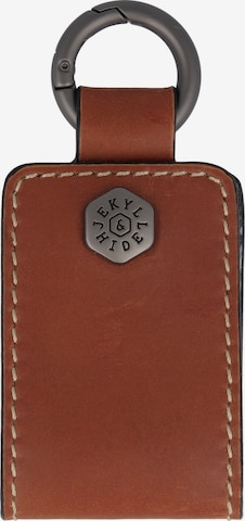 Jekyll & Hide Key Ring in Brown: front