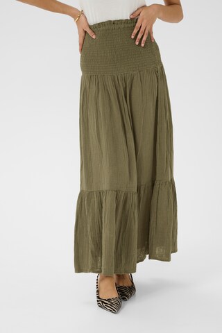CULTURE Skirt in Green: front