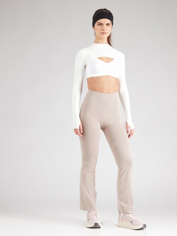 évasé Pantalon de sport 'Sense' Aim'n en beige