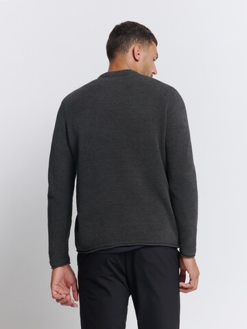 No Excess Sweter w kolorze szary