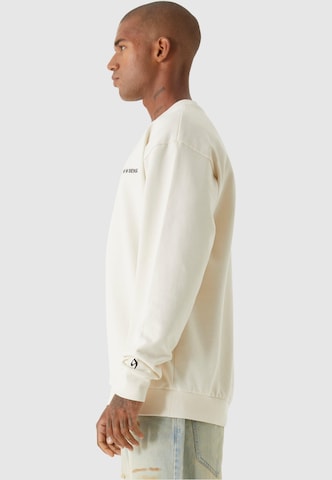 9N1M SENSE - Sweatshirt 'Essential' em branco