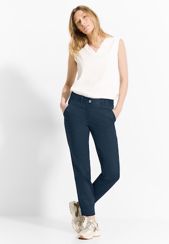 CECIL Regular Hose 'Utility' in Blau