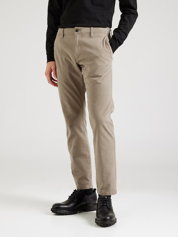 s.Oliver - regular Pantalón chino en verde: frente