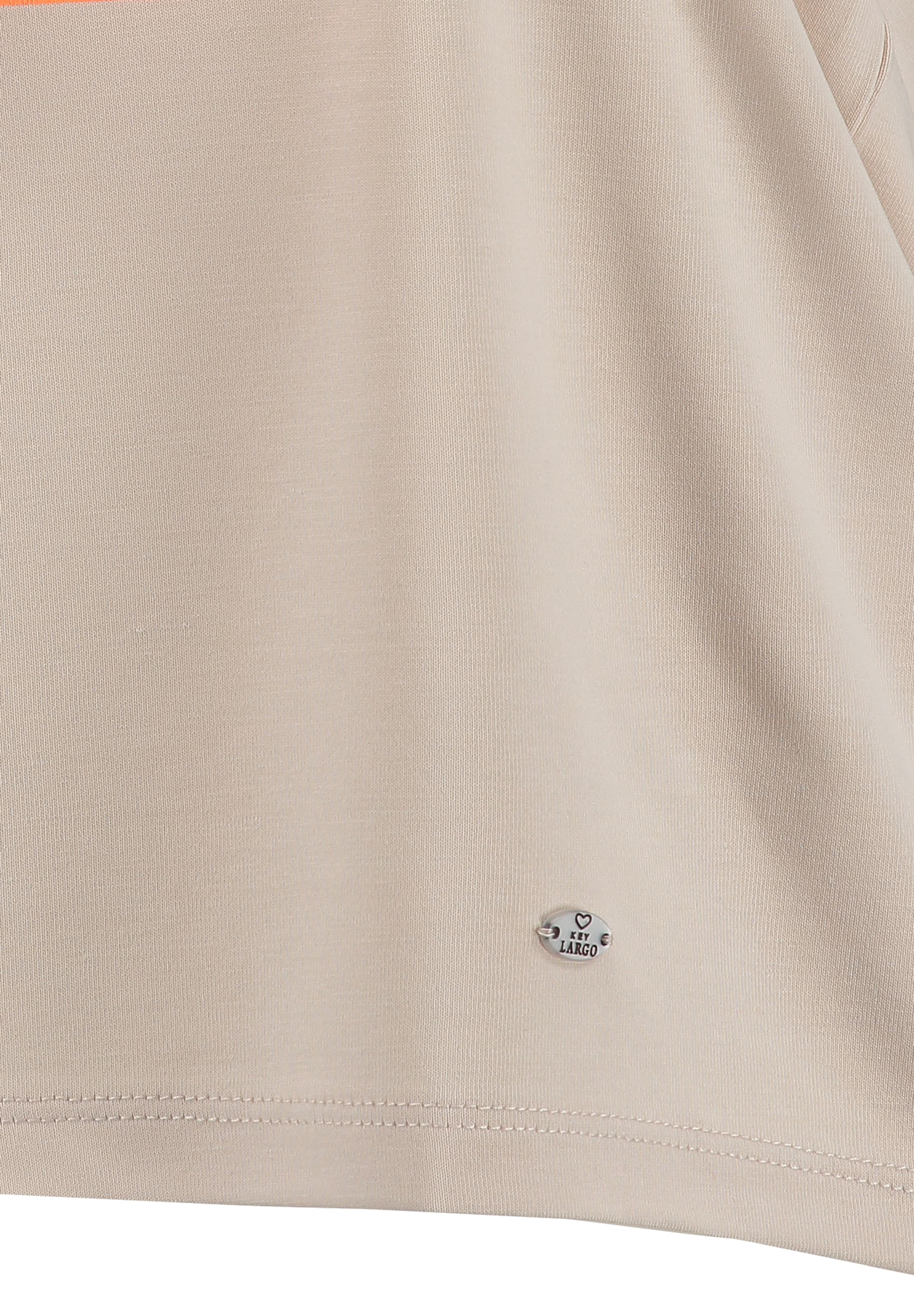 Key Largo - Camiseta 'Ohlala' en beige