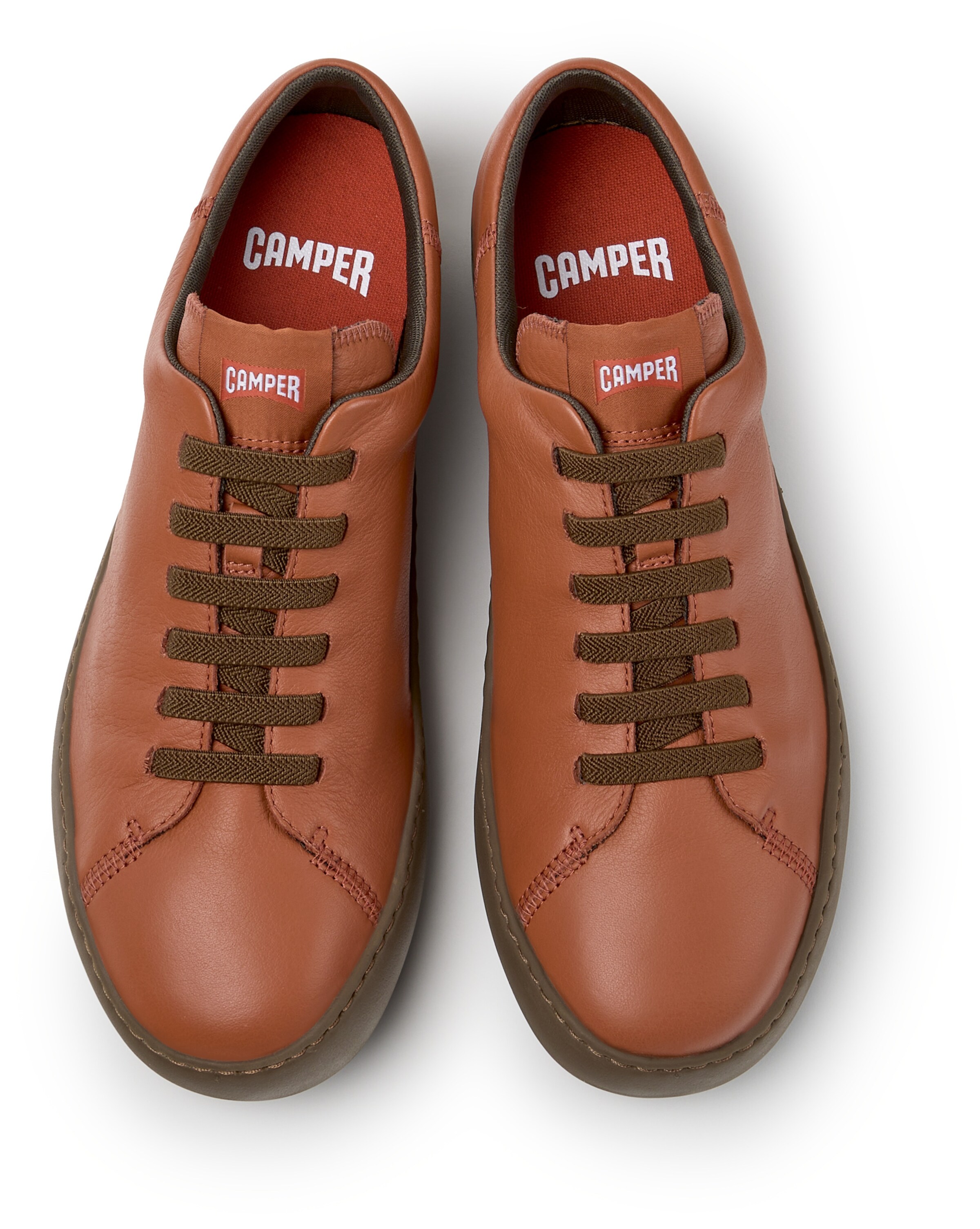Sneaker bassa 'Peu Touring' di CAMPER in marrone