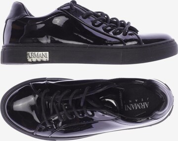 Armani Jeans Sneakers & Trainers in 35 in Black: front