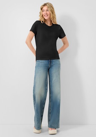 QS Shirt in Zwart