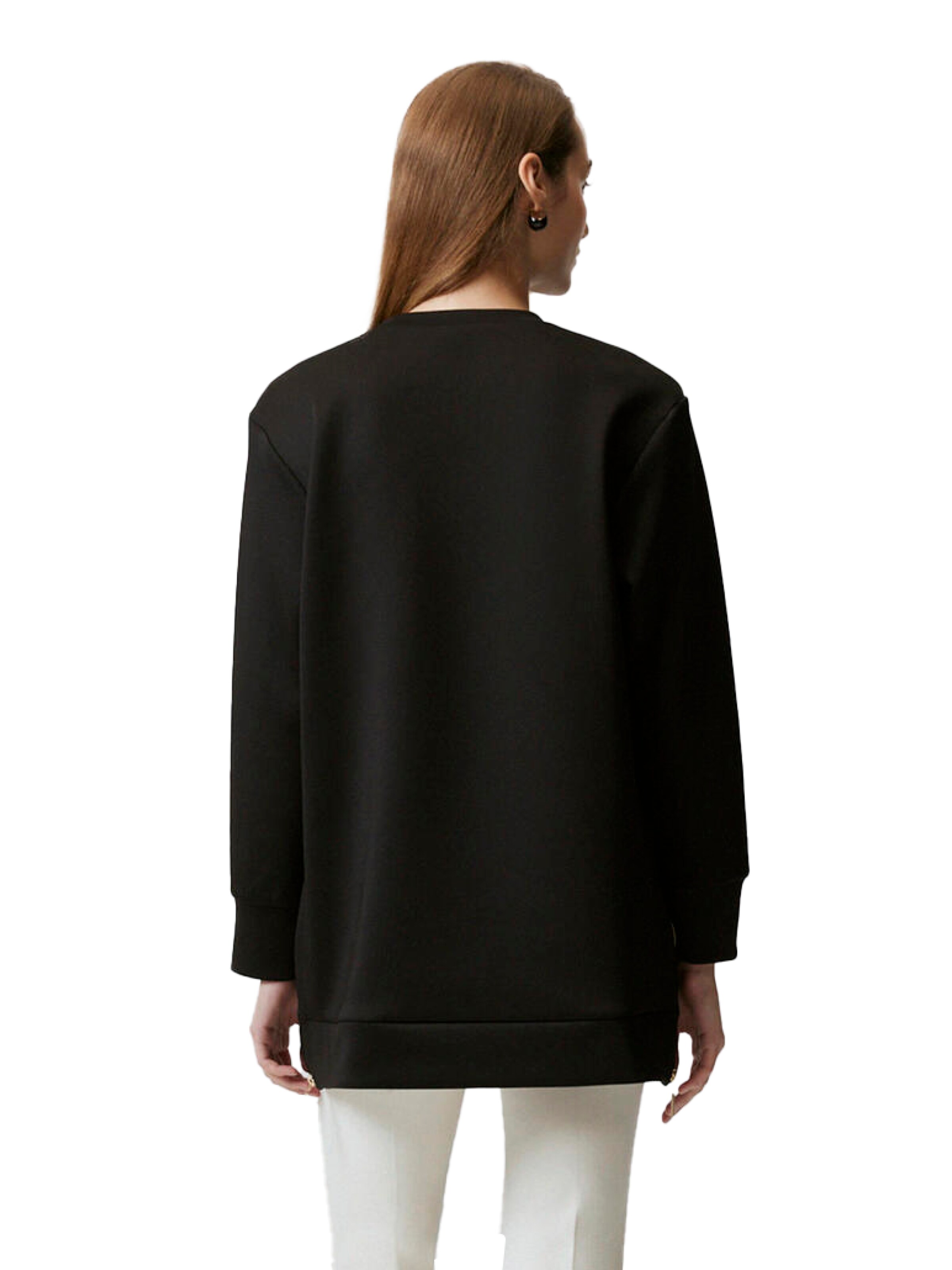 Touche Prive Sweatshirt in Black