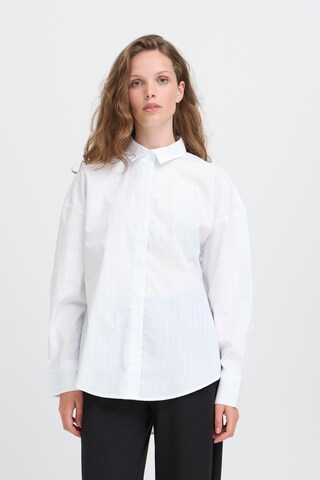ICHI Blouse in White