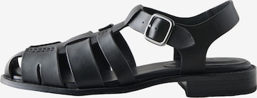 Next Sandaler med rem 'Forever Comfort' i sort: forside