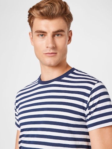 T-Shirt MADS NORGAARD COPENHAGEN en bleu