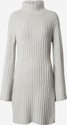 FRENCH CONNECTION Knitted dress in Grey: front