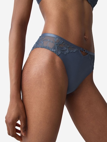 TRIUMPH Slip ' Wild Gardenia Florale ' in Blauw