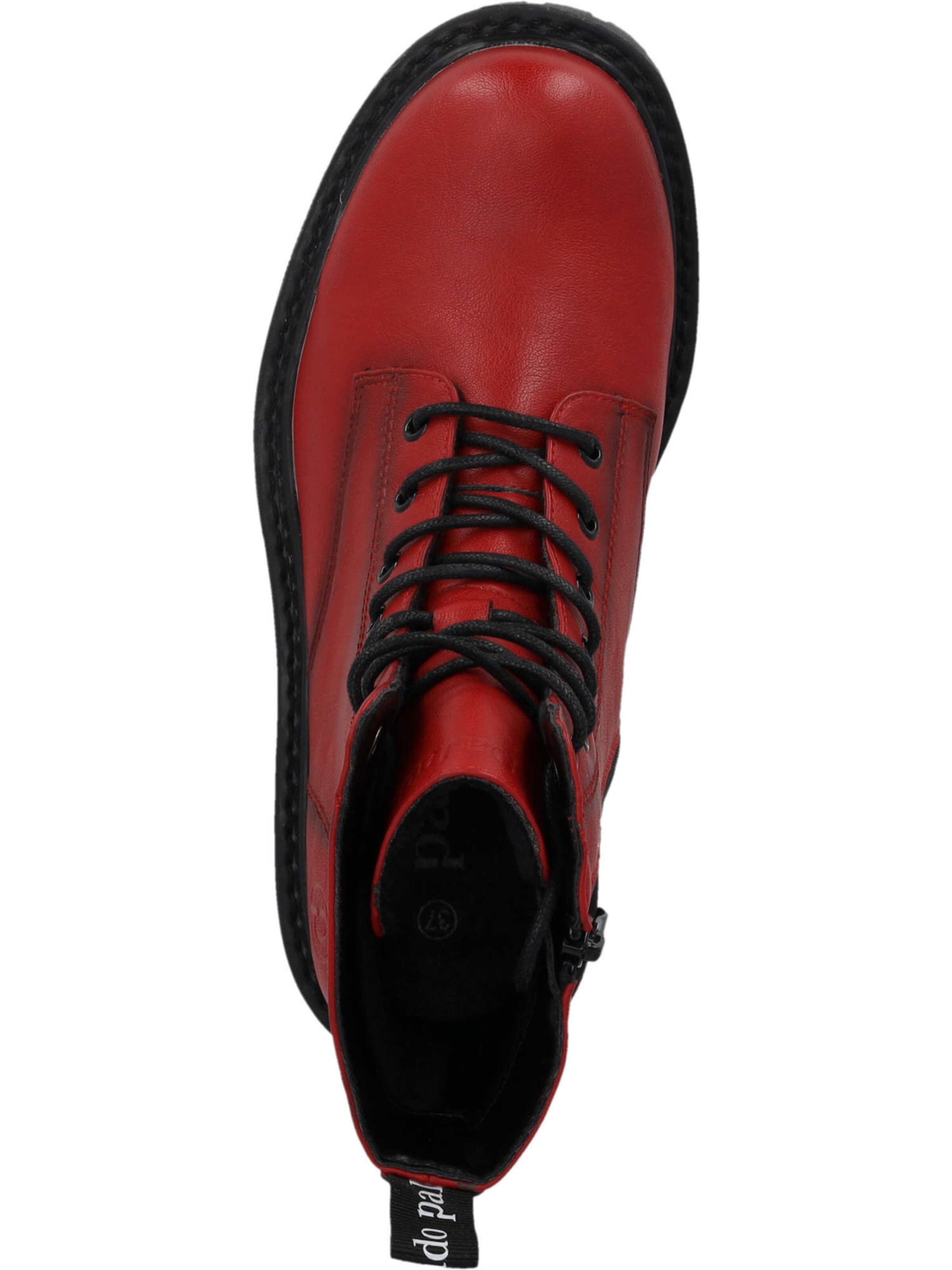 Palado Schnürstiefel 'Noleta' in Rot