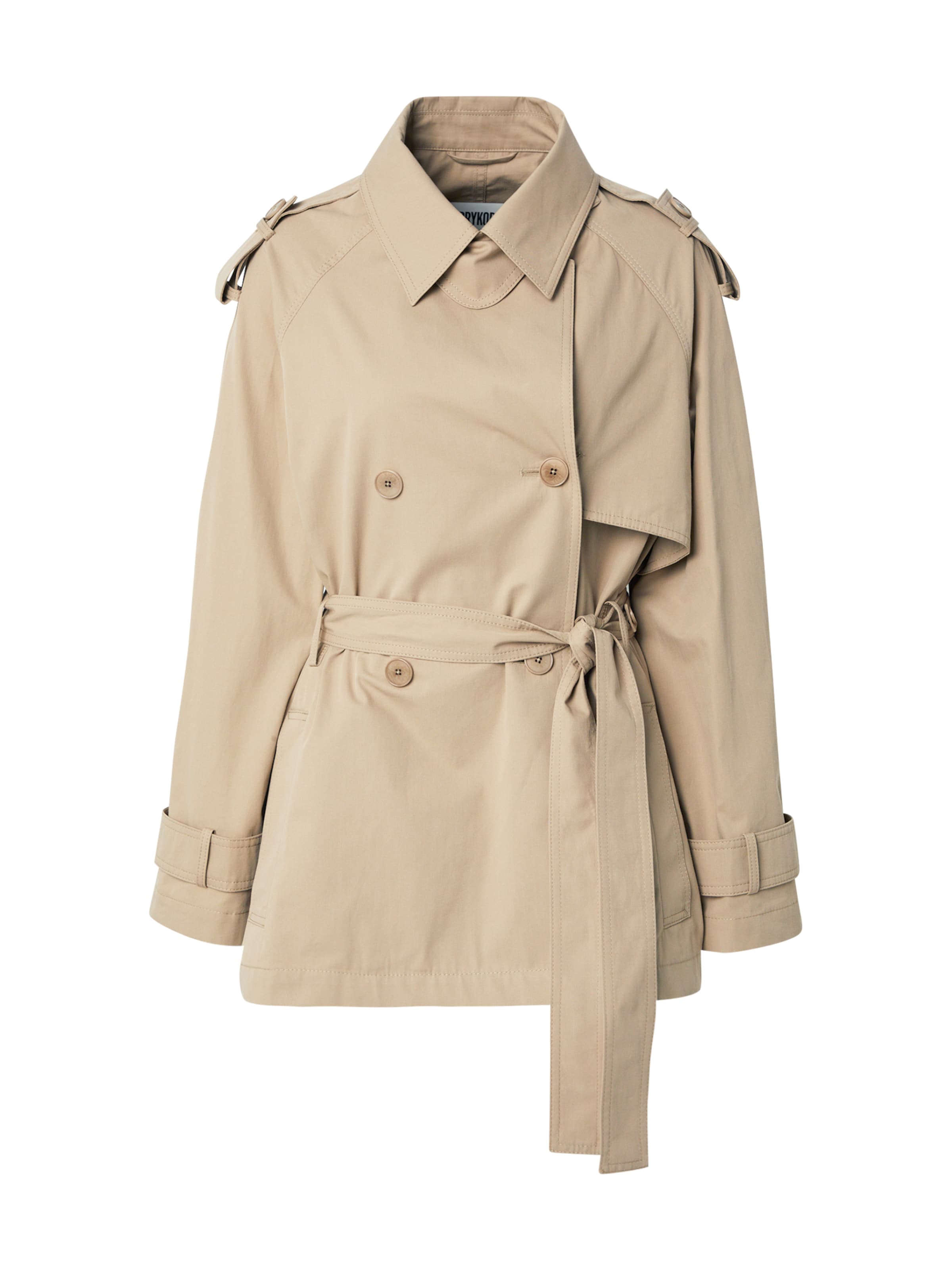 DRYKORN Overgangsjakke 'WELNEY' i brun: forside