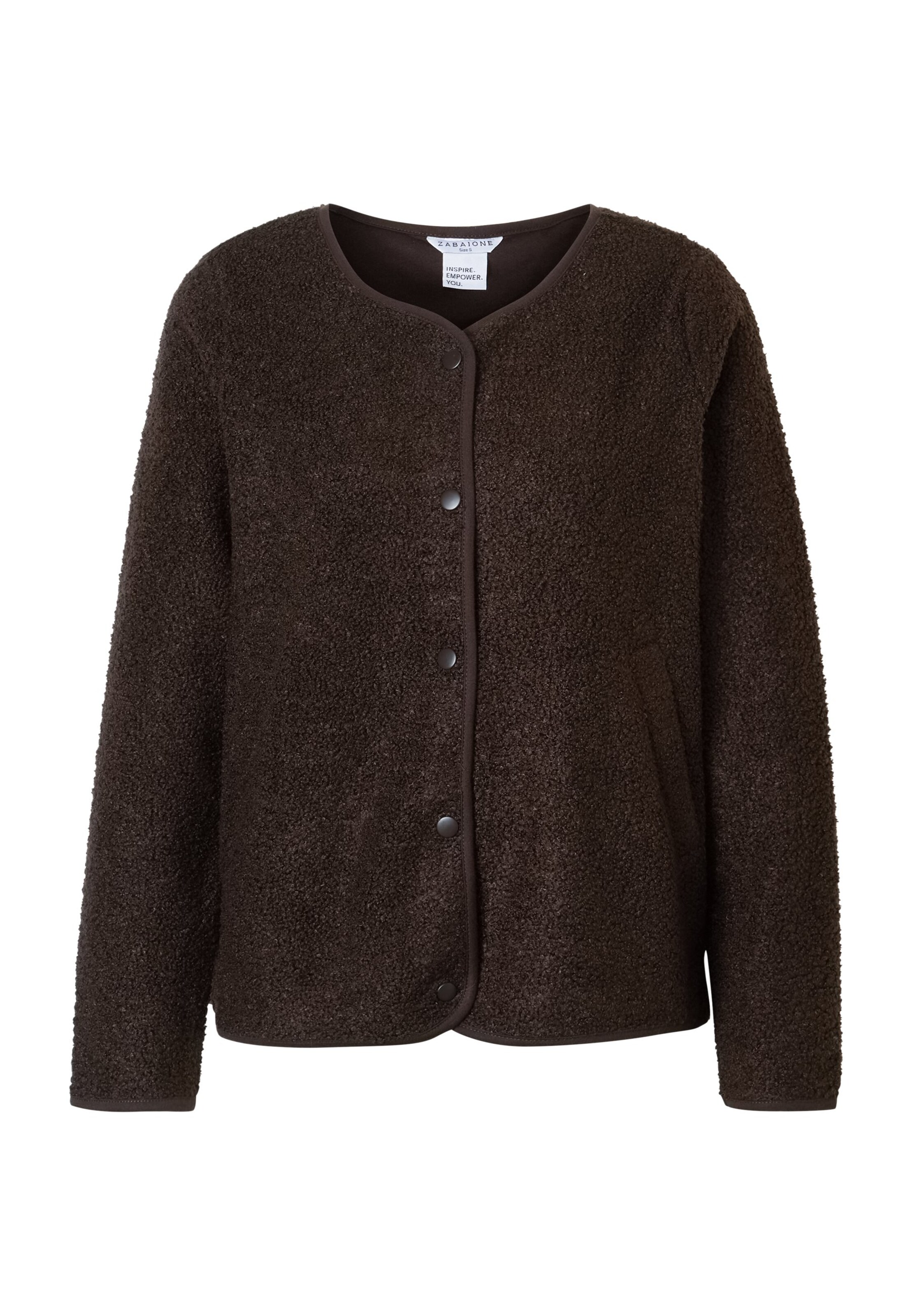 ZABAIONE Between-season jacket 'Wi44nnie' in Brown: front