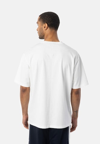 T-Shirt 'Amelio' Elias Rumelis en blanc