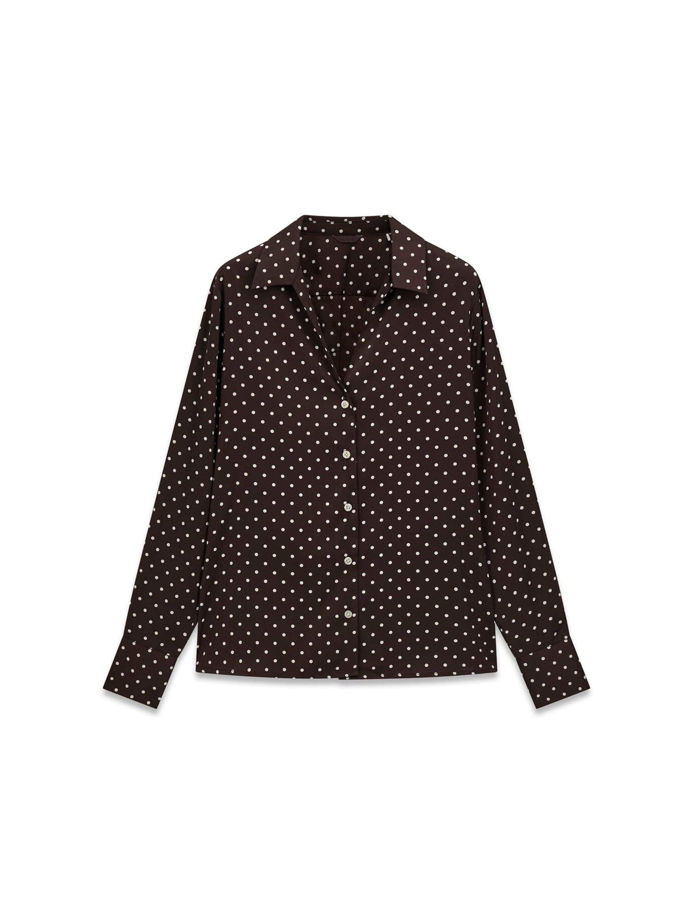 GUESS Bluse in Braun: Vorderseite