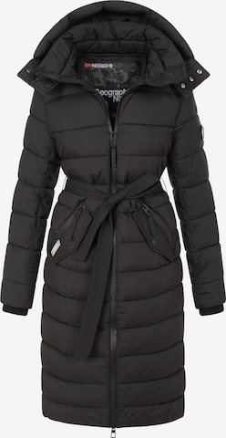 Rock Creek Winterjas 'Geographical Norway' in Zwart: voorkant