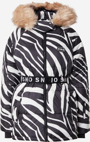 TOPSHOP Winterjas in Zwart: voorkant