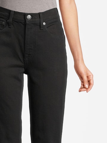 AÉROPOSTALE Rozkloszowany krój Jeansy w kolorze czarny