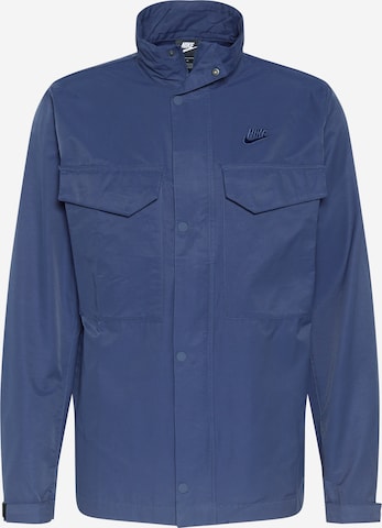 Nike Sportswear - Chaqueta de entretiempo en azul: frente