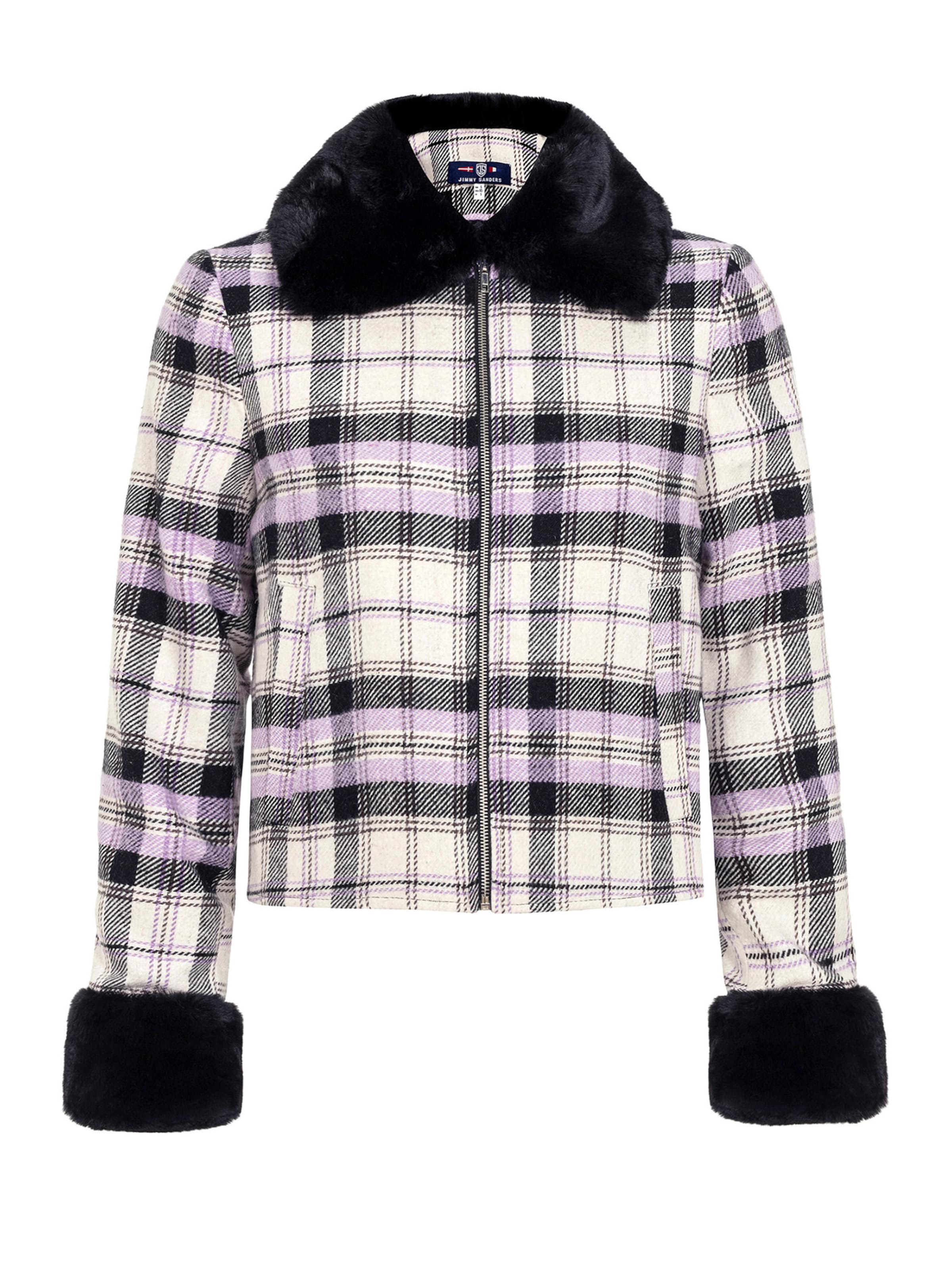 Giacca di mezza stagione di Jimmy Sanders in lilla: frontale