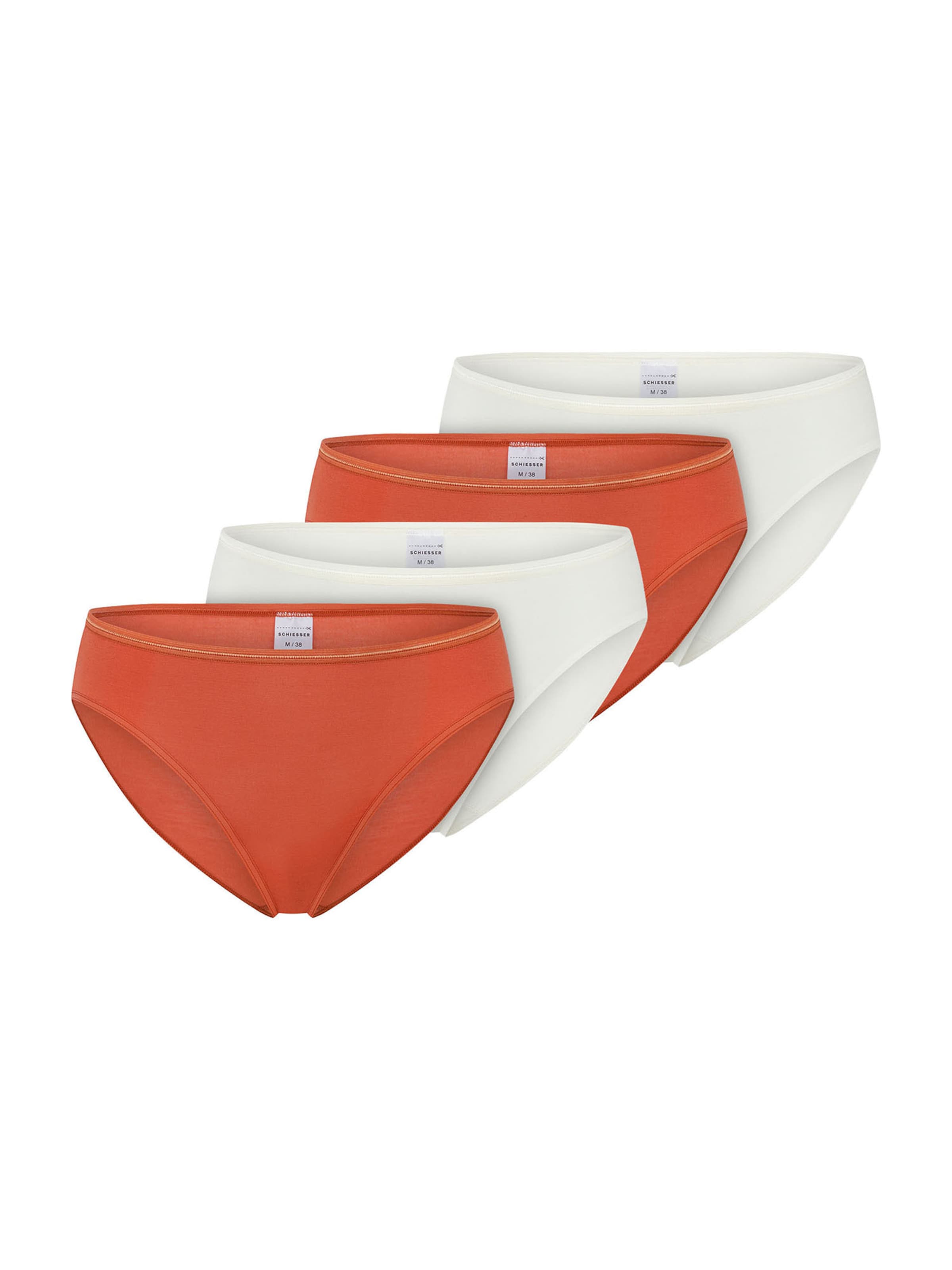 Slip ' Modal Essentials ' SCHIESSER en orange : devant