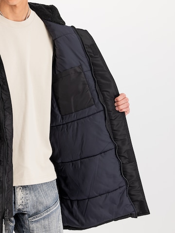 Parka mi-saison ALPHA INDUSTRIES en noir