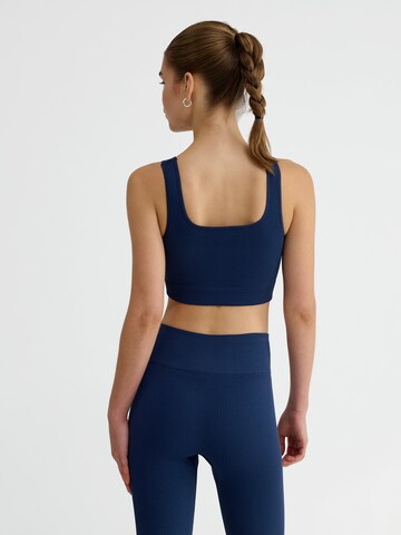 Hummel Bustier Sports-BH 'Pulse' i blå