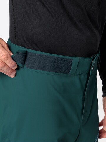 VAUDE Regular Outdoor Pants 'Monviso' in Green