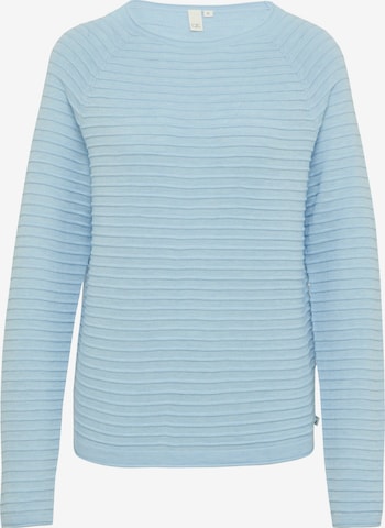 Pull-over QS en bleu : devant