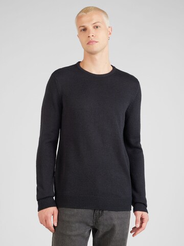 BLEND Sweter w kolorze czarny: przód