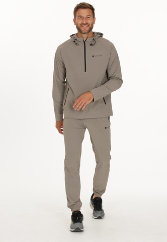 Virtus Tapered Sportbroek 'Colin' in Bruin