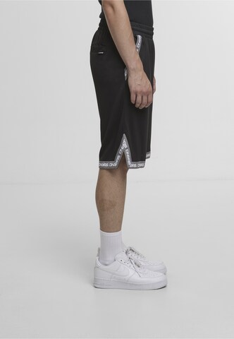 Dangerous DNGRS - Regular Calças 'Dunkin' em preto