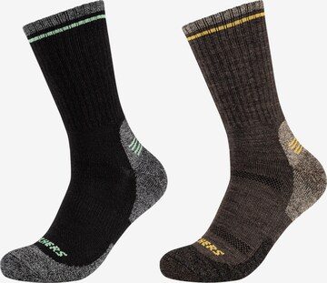 SKECHERS Socken 'Trail' in Schwarz: Vorderseite