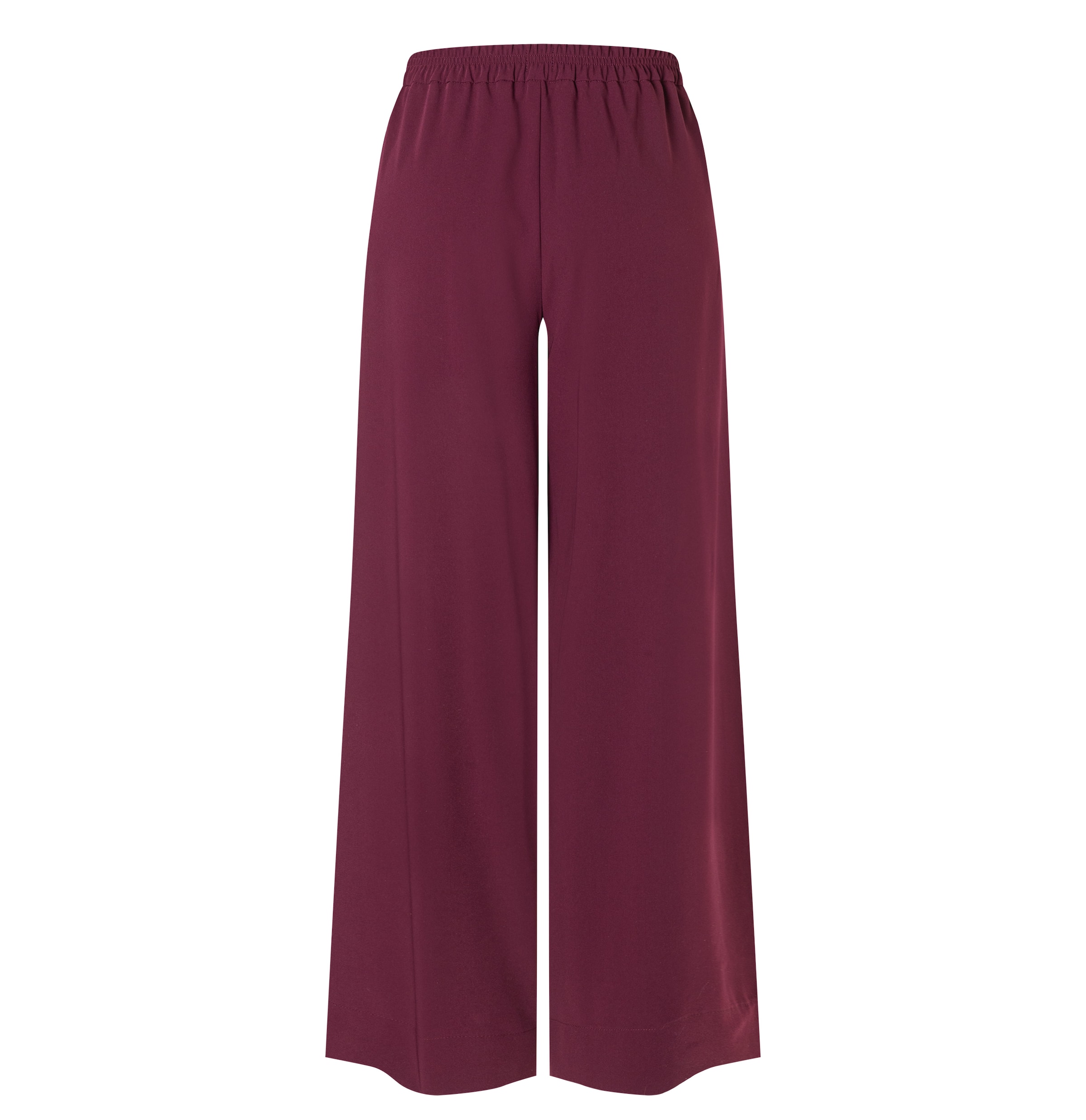 MAC Wide leg Pants 'Coralie' in Red